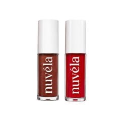 Nuvéla Lip Oil Elixir Dudak Yağı - Apple Red & Tropical Beach