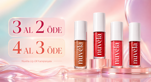 Nuvela Lip Oil Ürünlerinde 4 Al 3 Öde